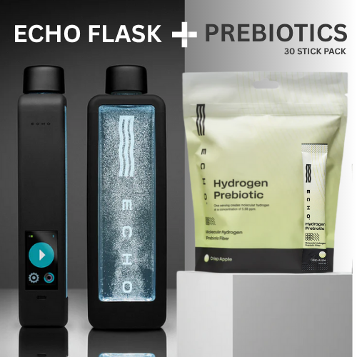 Echo Flask + Echo Hydrogen Prebiotic Stick Pack