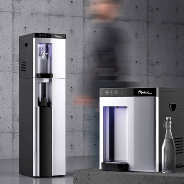 Water coolers that don't require buying water jugs or doing delivery every month. It's yours for clan water at all times.