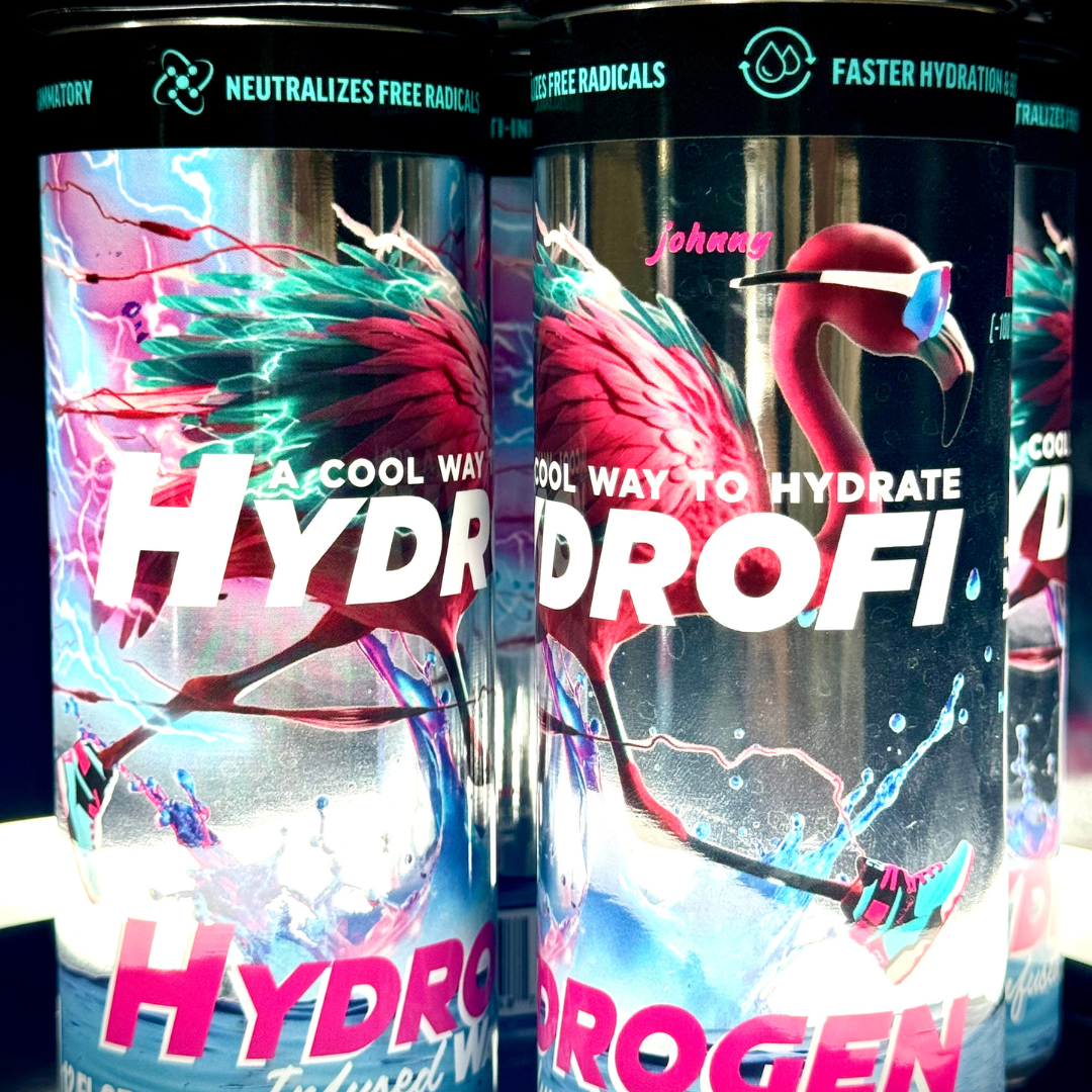 Hydrogen Infused Water Can | 12OZ | 16 PK