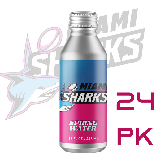 MIAMI SHARKS SPRING WATER | 473 ML | 24 PK